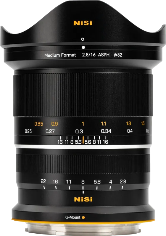 NiSi Lens 16mm F2.8 Asph GFX Mount