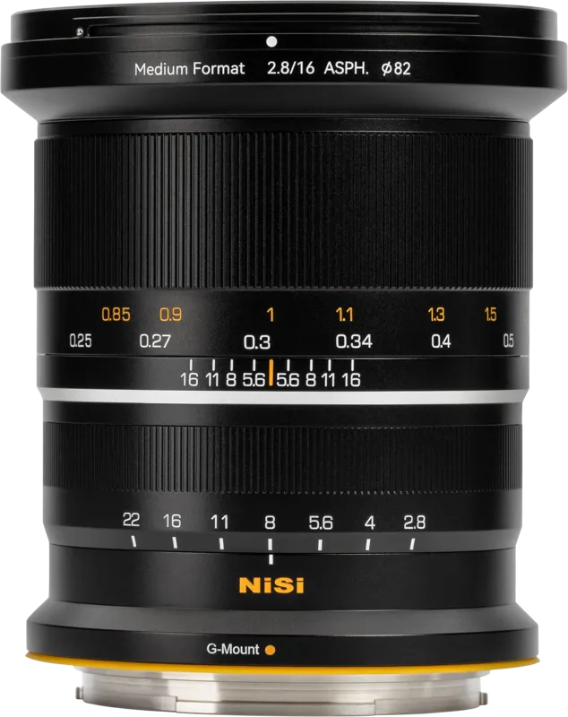 NiSi Lens 16mm F2.8 Asph GFX Mount