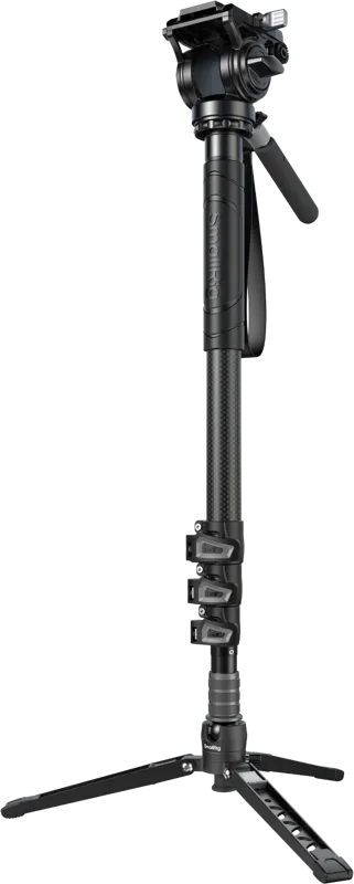 SmallRig 6623 Carbon Fiber Monopod (4 sections) with Videohead