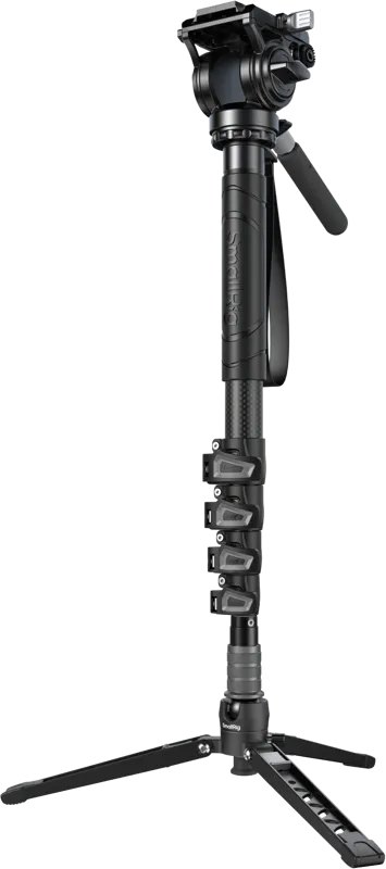 SmallRig 6625 Carbon Fiber Monopod (5 sections) with Videohead