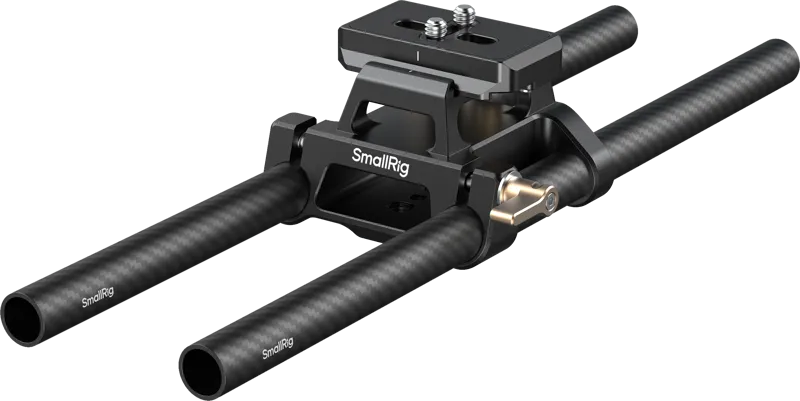 SmallRig 6761 Arca-Type Mount Plate with 15mm Dual Rod Clamp