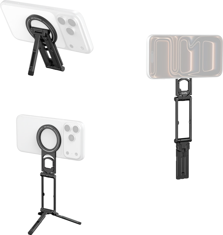SmallRig 6470 FS-C1 Foldable Phone Support with Carabiner Clip