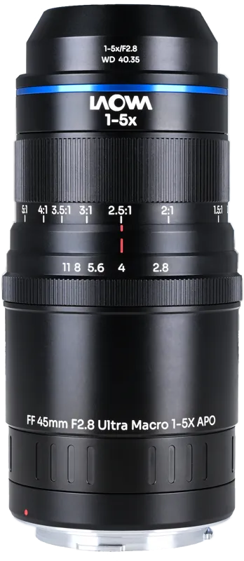 Laowa Aksen 45mm f/2.8 1-5X Ultra Macro APO Canon RF