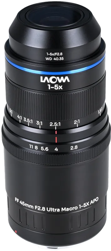 Laowa Aksen 45mm f/2.8 1-5X Ultra Macro APO Canon RF