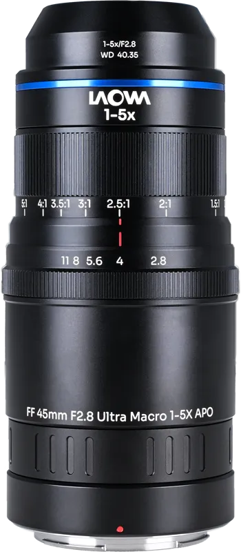 Laowa Aksen 45mm f/2.8 1-5X Ultra Macro APO Nikon Z