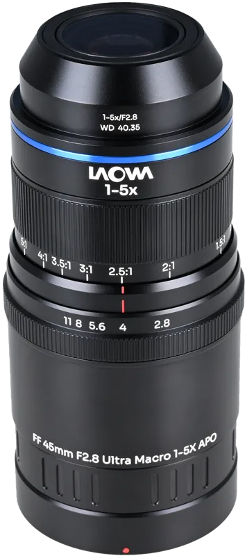 Laowa Aksen 45mm f/2.8 1-5X Ultra Macro APO Nikon Z