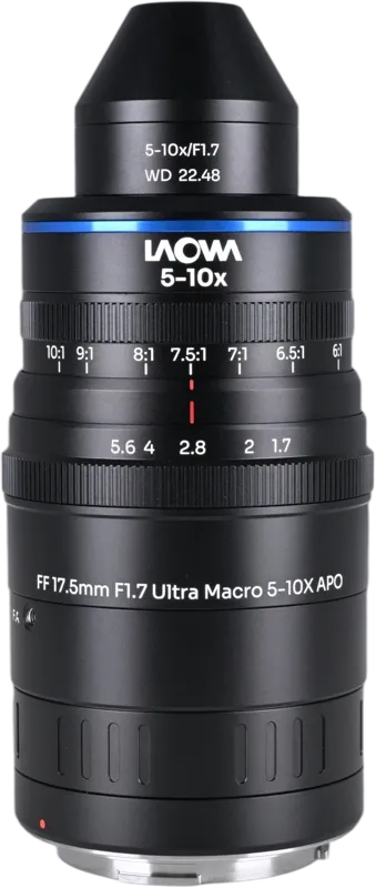 Laowa Aksen 17.5mm f/1.7 5-10X Ultra Macro APO Canon RF