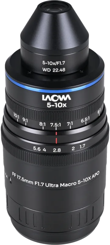 Laowa Aksen 17.5mm f/1.7 5-10X Ultra Macro APO Sony FE