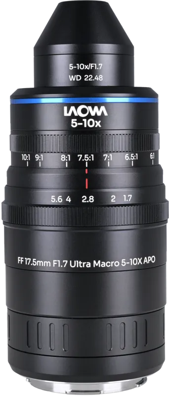 Laowa Aksen 17.5mm f/1.7 5-10X Ultra Macro APO L-Mount