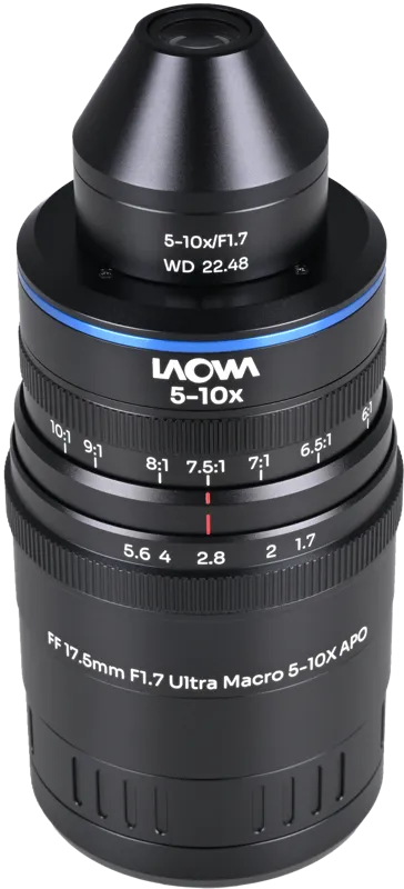 Laowa Aksen 17.5mm f/1.7 5-10X Ultra Macro APO L-Mount