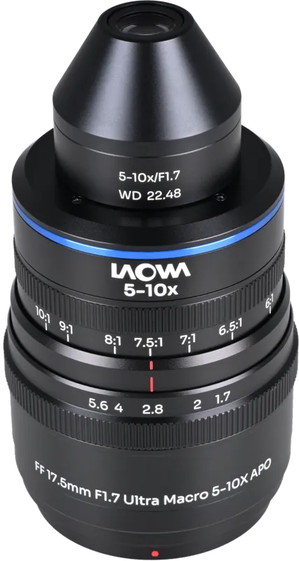 Laowa Aksen 17.5mm f/1.7 5-10X Ultra Macro APO Nikon F