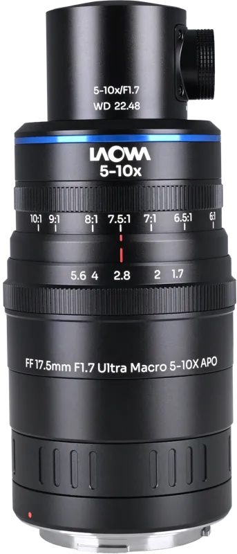 Laowa Aksen 17.5mm f/1.7 5-10X Ultra Macro APO (Coaxial Illumination Version) Canon RF