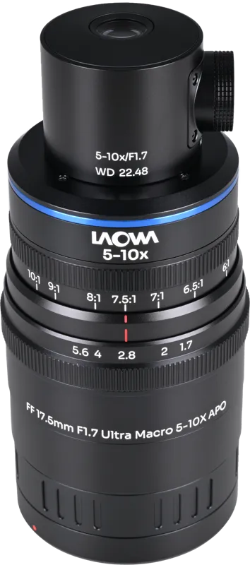 Laowa Aksen 17.5mm f/1.7 5-10X Ultra Macro APO (Coaxial Illumination Version) Canon RF