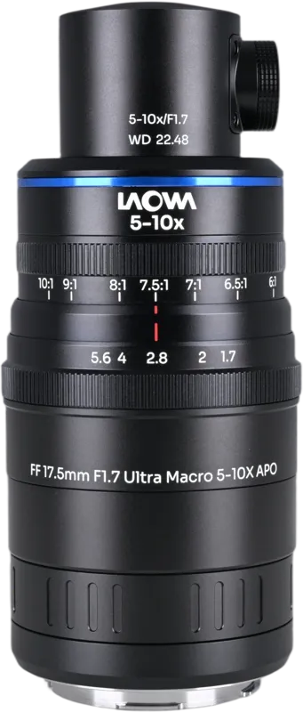 Laowa Aksen 17.5mm f/1.7 5-10X Ultra Macro APO (Coaxial Illumination Version) L-Mount