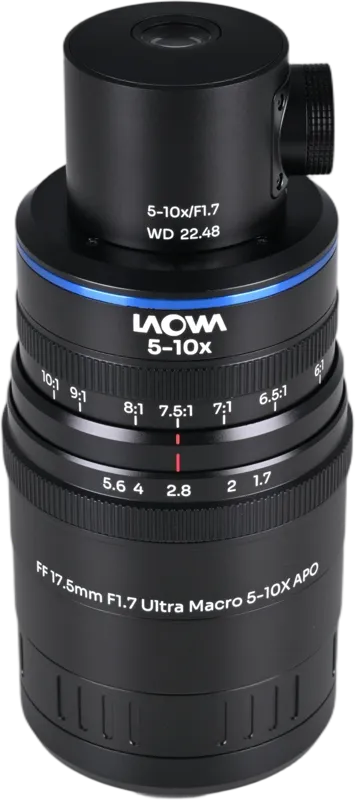 Laowa Aksen 17.5mm f/1.7 5-10X Ultra Macro APO (Coaxial Illumination Version) L-Mount