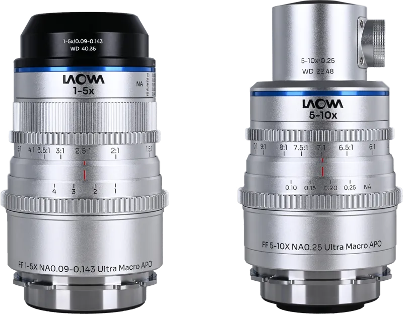 Laowa Aksen 2-lens Cine Bundle  [45mm f/2.8, 17.5mm f/1.7 (Coaxial Illumination Version)] Arri PL