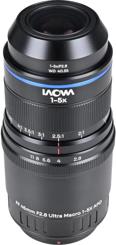 Laowa Aksen 45mm f/2.8 1-5X Ultra Macro APO Fuji X