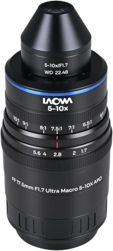 Laowa Aksen 17.5mm f/1.7 5-10X Ultra Macro APO Fuji X