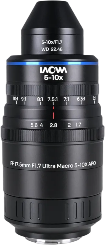 Laowa Aksen 17.5mm f/1.7 5-10X Ultra Macro APO MFT