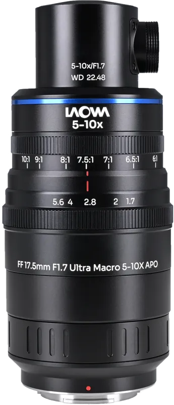 Laowa Aksen 17.5mm f/1.7 5-10X Ultra Macro APO (Coaxial Illumination Version) Fuji X