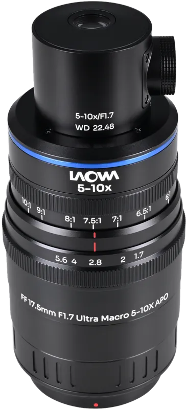 Laowa Aksen 17.5mm f/1.7 5-10X Ultra Macro APO (Coaxial Illumination Version) Fuji X