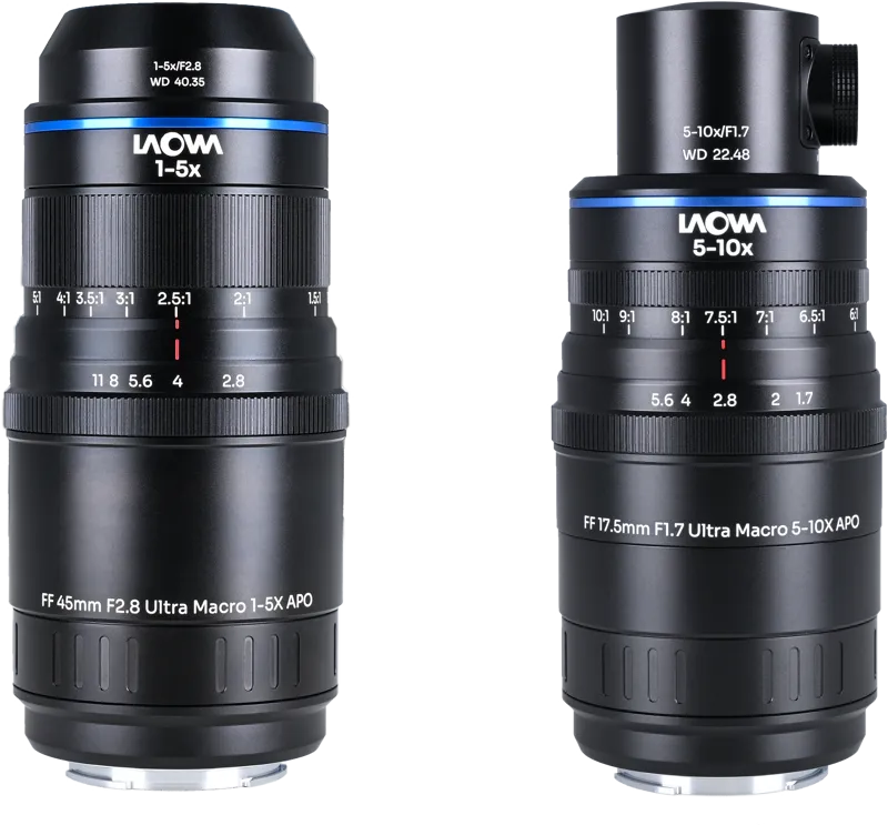 Laowa Aksen 2-lens Bundle  [45mm f/2.8, 17.5mm f/1.7 (Coaxial Illumination Version)] Sony FE