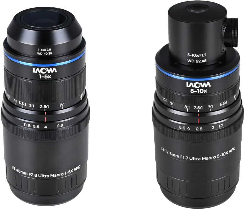 Laowa Aksen 2-lens Bundle  [45mm f/2.8, 17.5mm f/1.7 (Coaxial Illumination Version)] Sony FE