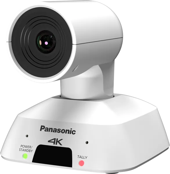 Panasonic AW-UE5KG, 4K Ultra-Wide ePTZ Camera, White