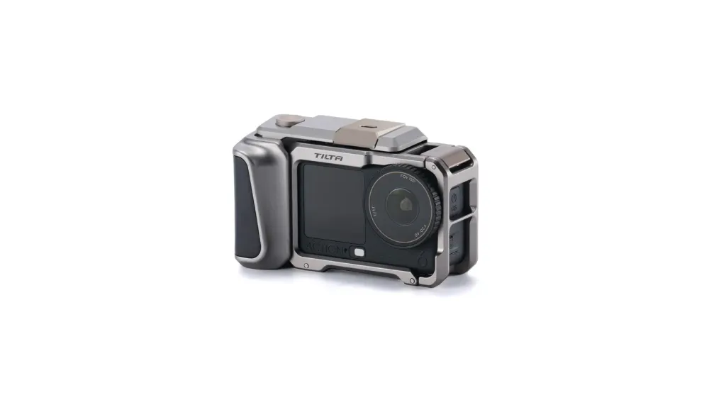 Tilta Camera Cage for DJI Osmo Action 6 Street Snap Kit - Titanium Gray
