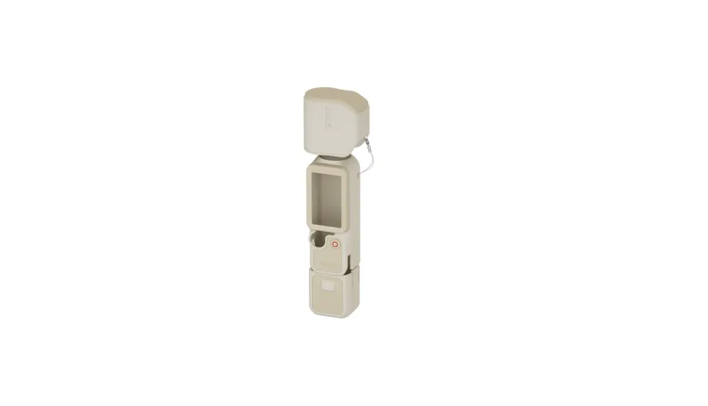 Tilta Silicone Protective Cover for Osmo Pocket 4 Base Kit - Sand Beige
