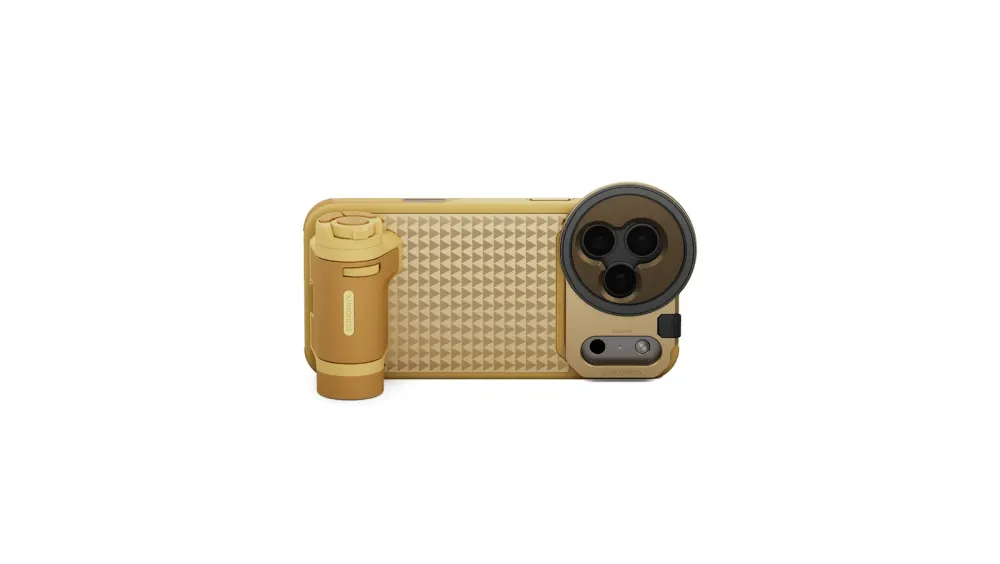 Tilta Khronos Lite x On the Roam iPhone 17 Pro Max Creator Kit - Gold(with Internal Batteries)