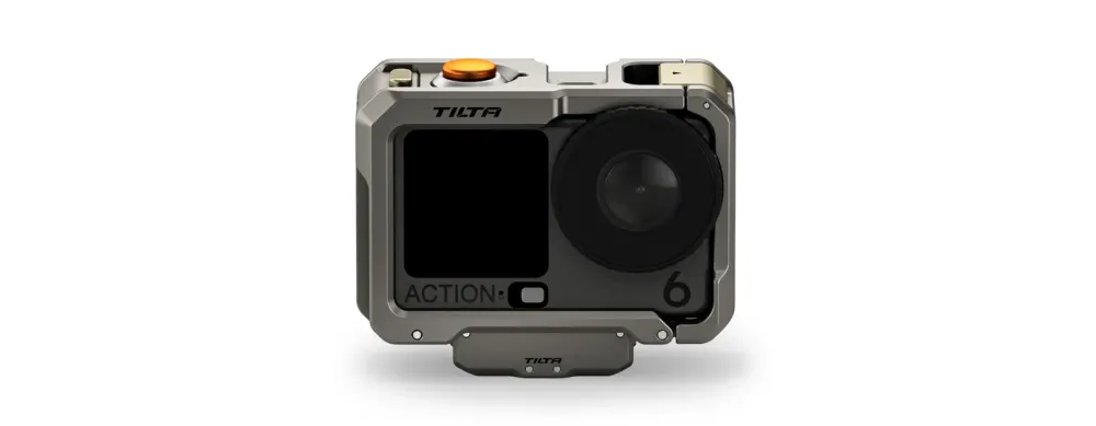 Tilta Camera Cage for DJI Osmo Action 6 Base Kit - Titanium Gray