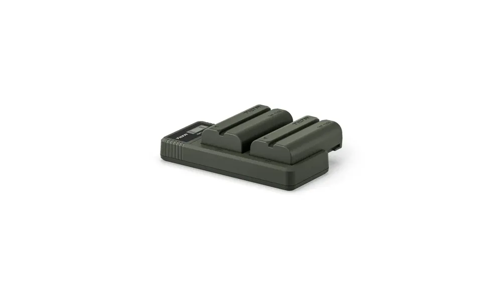 Tilta L-Series/NP-F Battery Charger Kit (2 Batteries) - Green