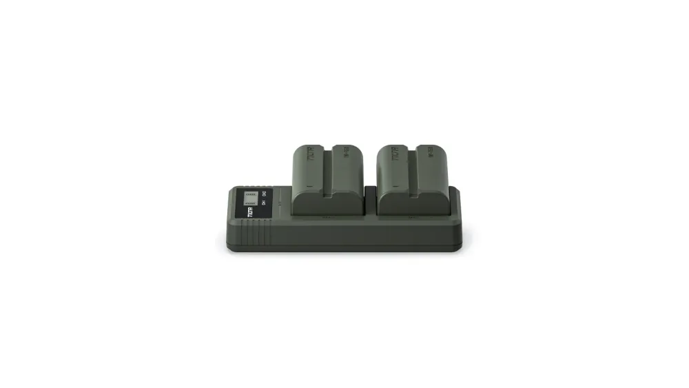 Tilta L-Series/NP-F Battery Charger Kit (2 Batteries) - Green