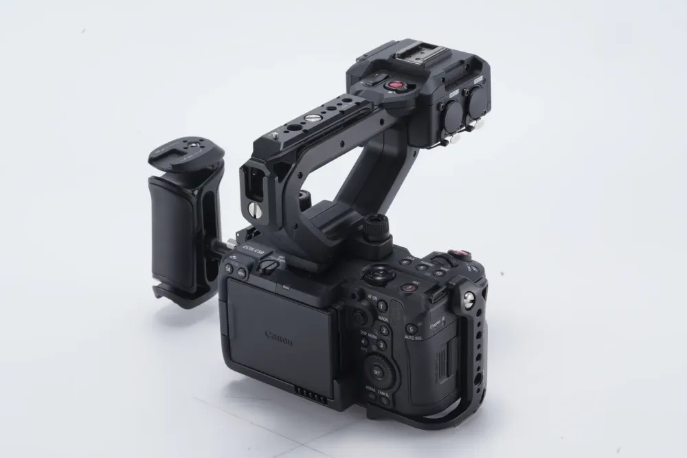 Tilta XLR Extension Bracket for Canon C50 - Black