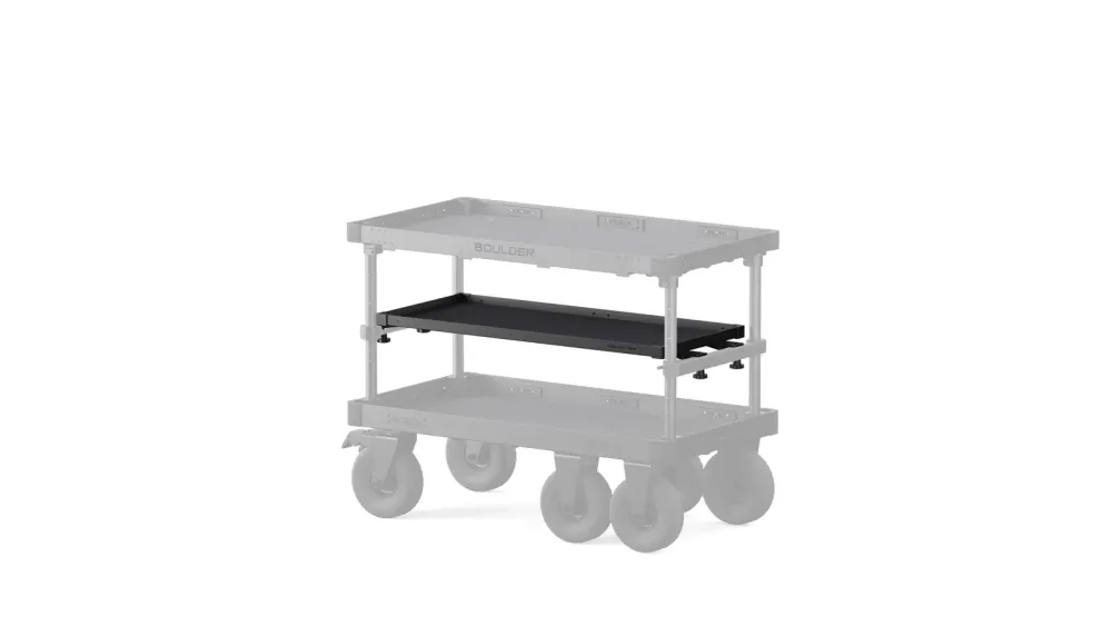 Tilta Mid Level Tray for Boulder Camera Cart XL - Black