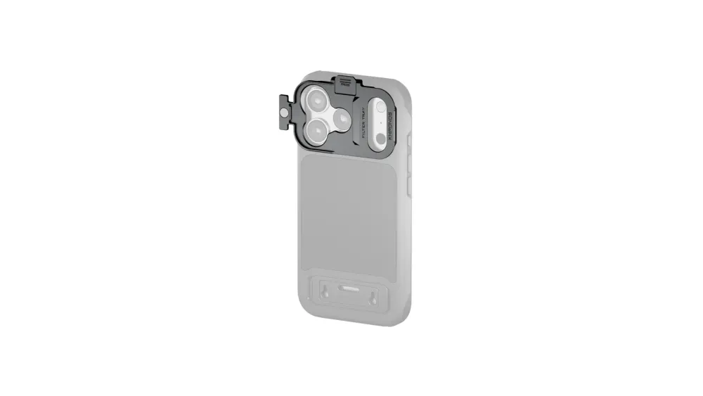 Tilta Khronos Quick Release Filter Tray for iPhone 17 Pro - Space Gray