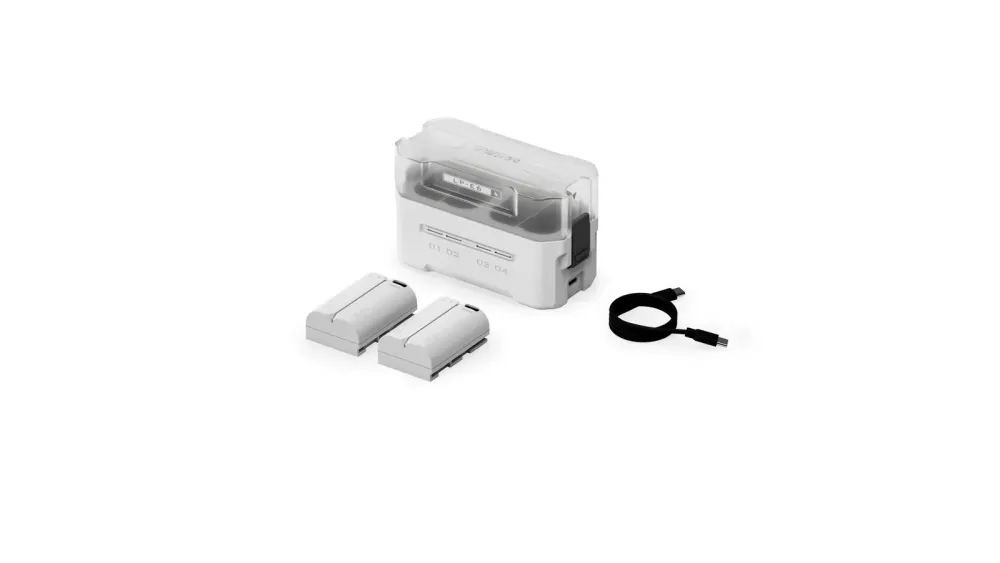 Tilta LP-E6P Charging Station Battery Kit (2 Batteries,2520mAh) - Off White