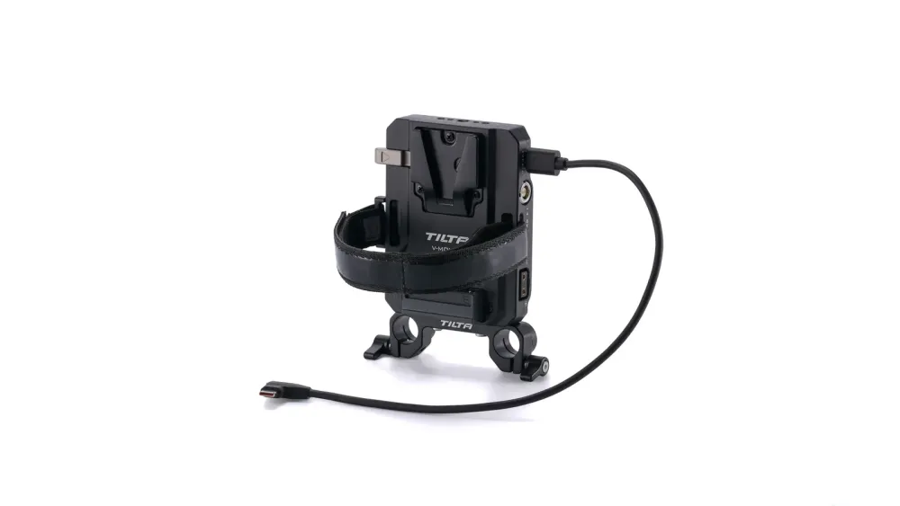 Tilta Mini PD V Mount Battery Plate V2 Power Cable Kit - Black