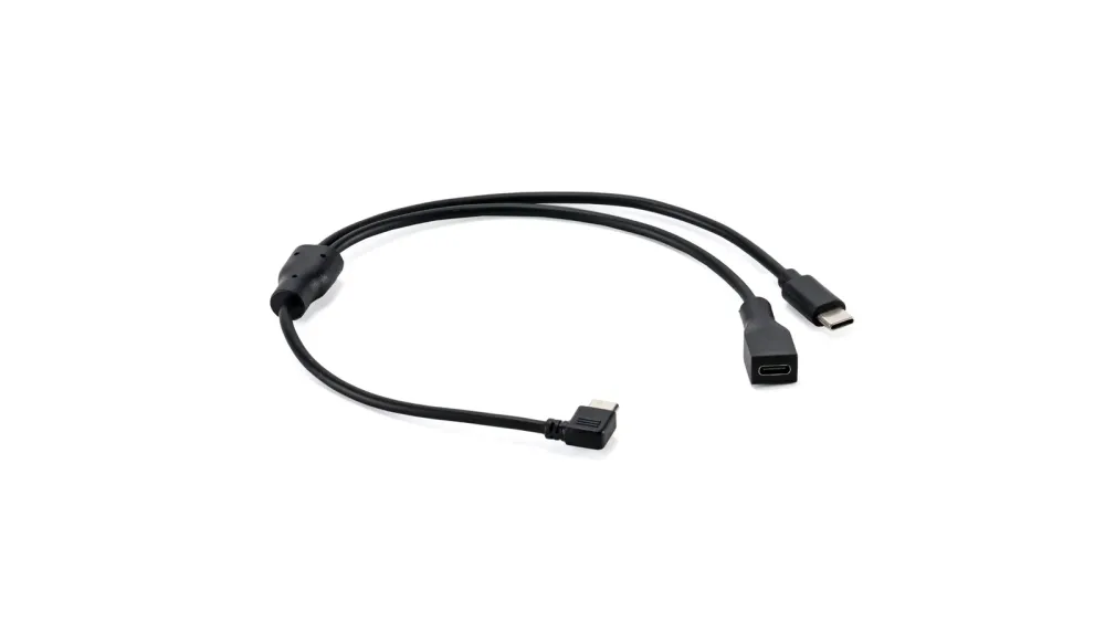 Tilta 100W Right Angle USB-C Power Cable (35cm)