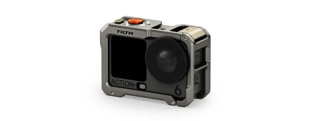 Tilta Full Camera Cage for DJI Osmo Action 6 - Titanium Gray
