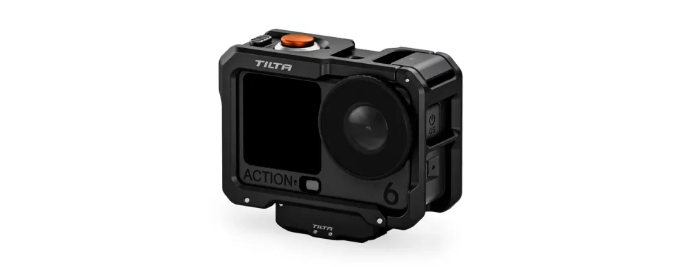 Tilta Camera Cage for DJI Osmo Action 6 Base Kit - Black