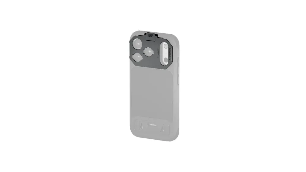 Tilta Khronos T Series Mount Lens Adapter for iPhone 17 Pro - Space Gray