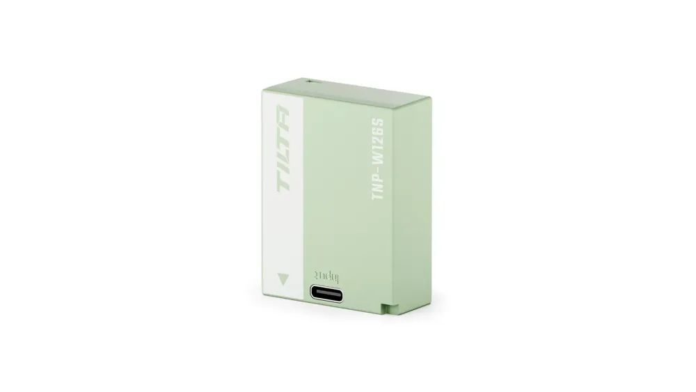 Tilta NP-W126S Battery with USB-C Input (1050mAh)  - Ash Green