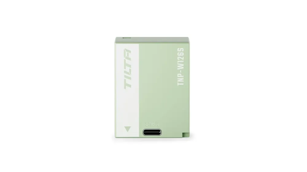 Tilta NP-W126S Battery with USB-C Input (1050mAh)  - Ash Green