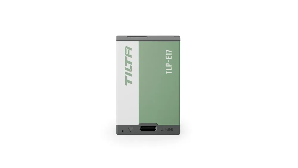 Tilta LP-E17 Battery with USB-C Input (950mAh) - Ash Green