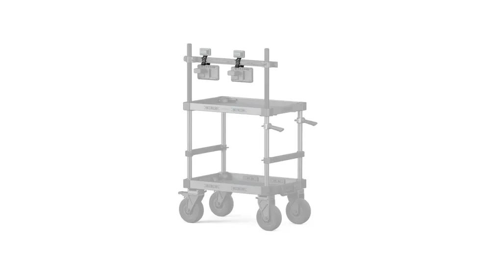 Tilta Dual Accessory Mounting Bracket for Boulder Camera Cart - Black