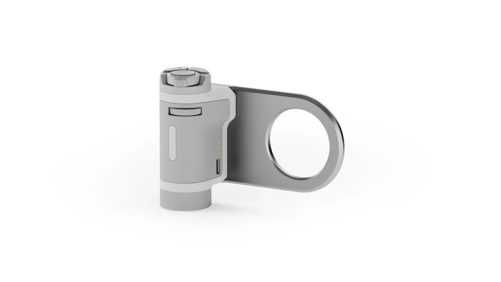 Tilta Khronos Lite Control Handle with Magnetic Mount Kit for iPhone - Light Gray