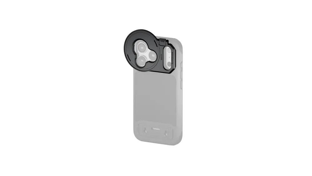 Tilta Khronos 58mm Filter Tray for iPhone 17 Pro - Space Gray