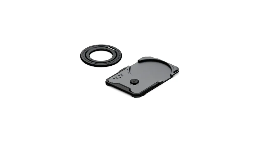 Tilta Khronos Multi-Functional Magnetic Backplate for iPhone 17 Pro - Space Gray